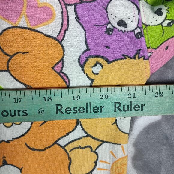 Care Bears Sweater Womens Small Hybrid Pullover Cartoon Rainbow Pastel Top Cute - Picture 6 of 8